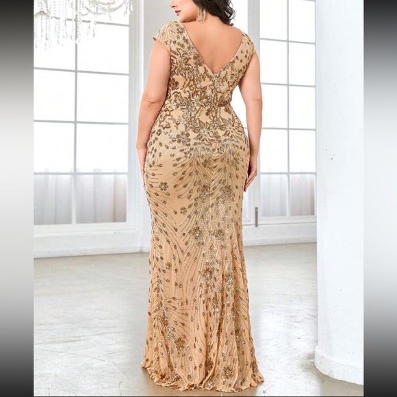 Mermaid Sequin Dress - Picture 2 of 7